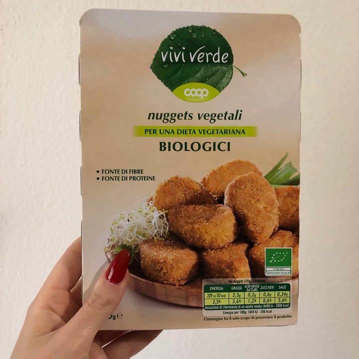 photo of Vivi Verde Coop Nuggets Vegetali shared by @valeriasalvini on  05 May 2021 - review