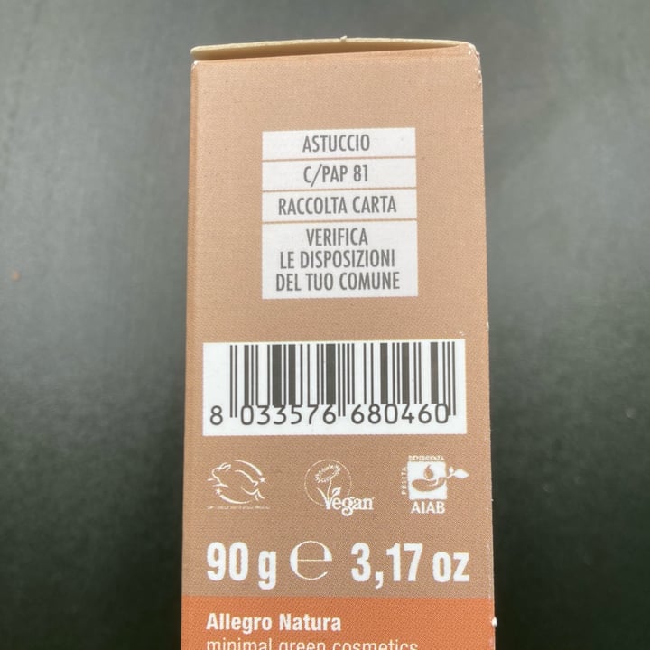 photo of Allegro Natura Sapone Solido Per I Piatti shared by @sebforanimals on  17 Aug 2022 - review