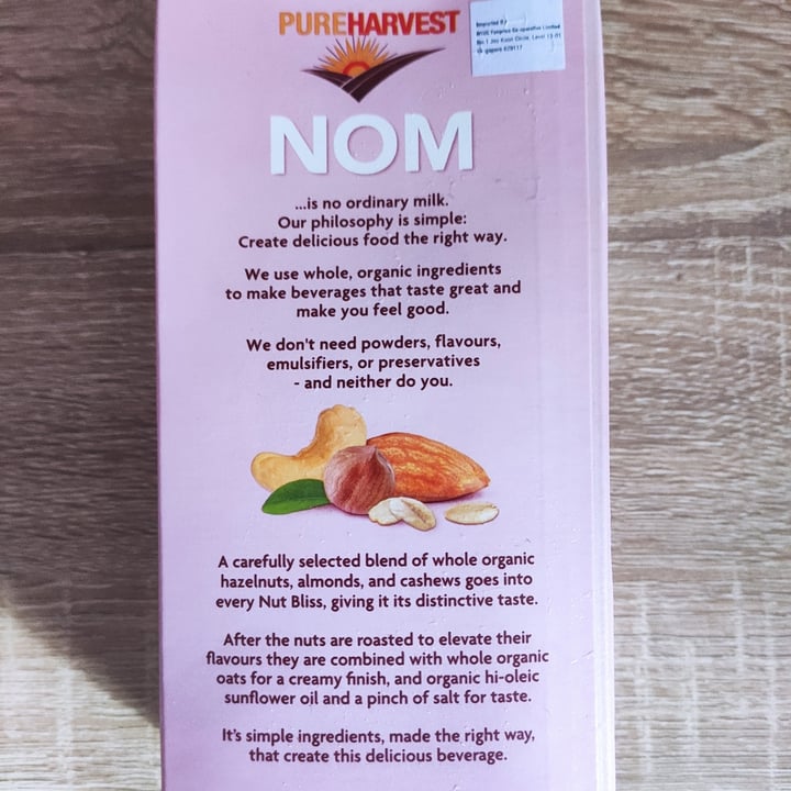photo of Pureharvest NOM Nut Bliss shared by @austenleow on  17 Dec 2021 - review