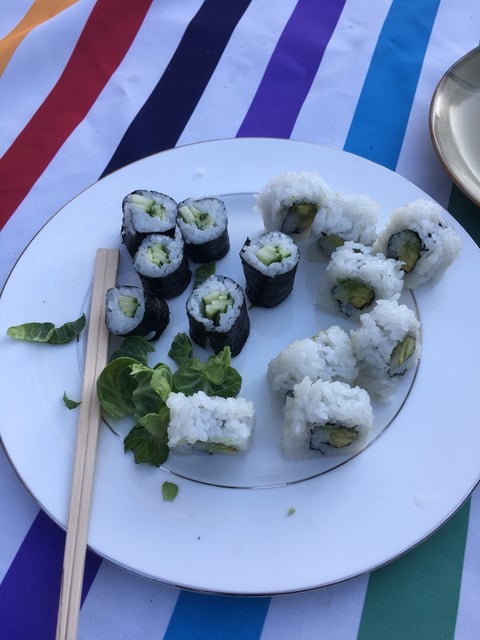Hanami Sushi Vegan Sushi Rolls Reviews | abillion