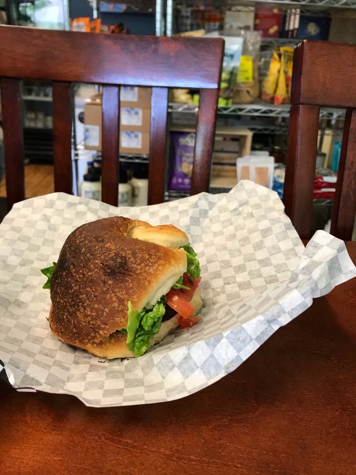 photo of Eureka Compass Vegan Food Crossiant Sandwich shared by @birdlawyer on  24 Sep 2018 - review