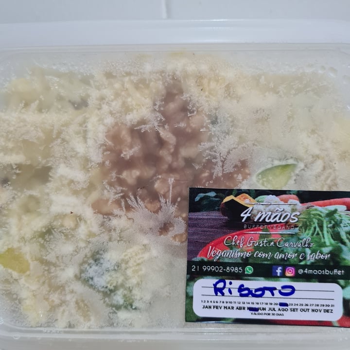 review photo of buffetvegano4mãos risoto de abobrinha palmito e nozes shared by @andreaze on 01 May 2022 - review