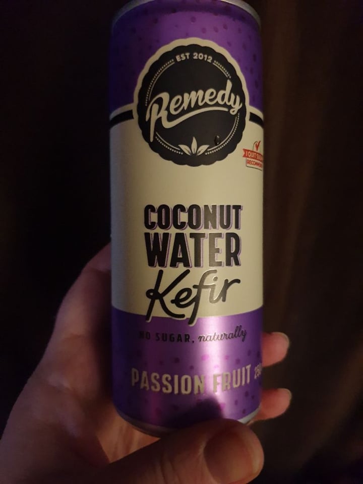 photo of Remedy Coconut Water Kefir Passion Fruit shared by @loublola on  29 Feb 2020 - review
