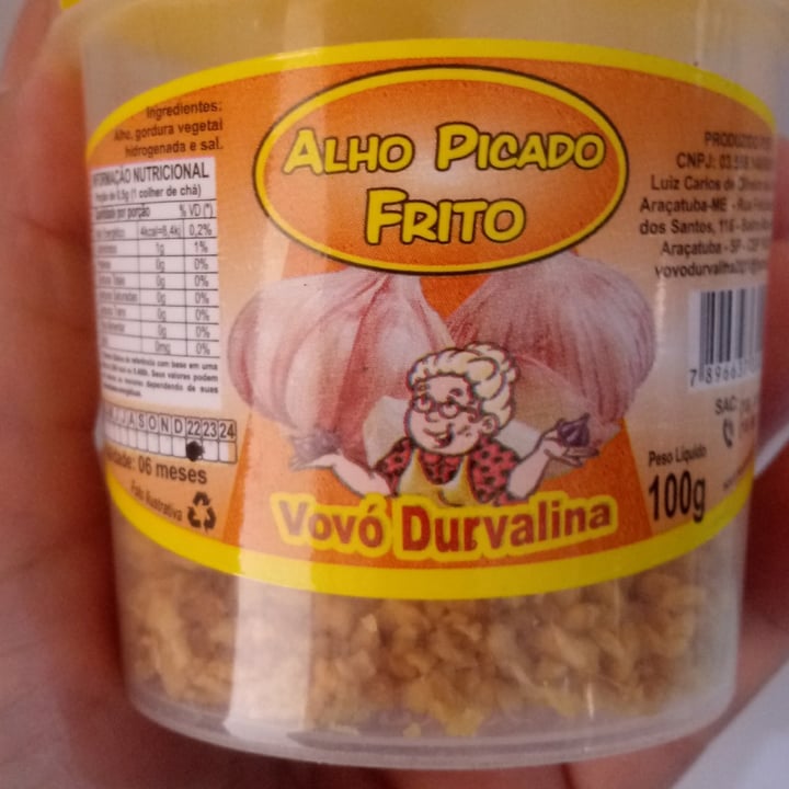 review photo of Vovó Durvalina Alho Picado Frito shared by @fernandamiy on 23 Jun 2022 - review