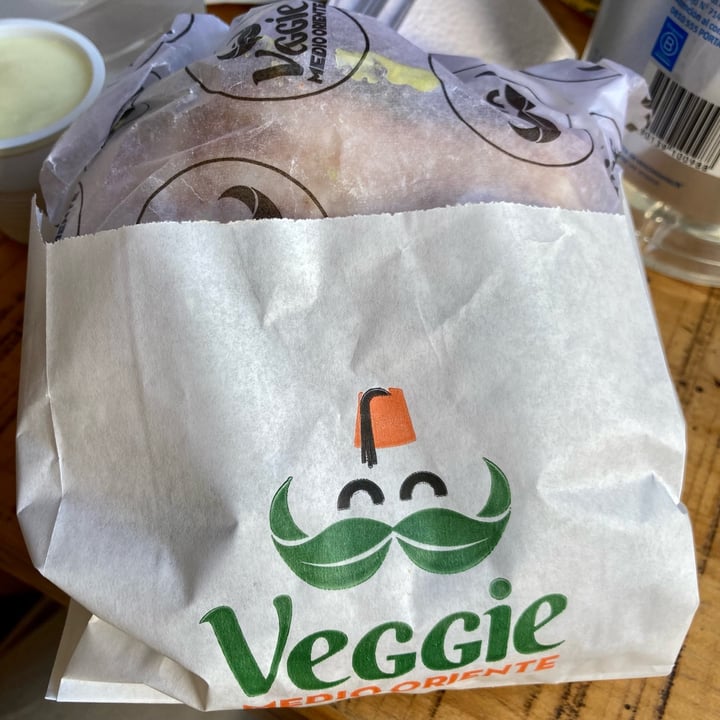 photo of Veggie Medio Oriente Falafel sandwich shared by @outofstep on  07 Mar 2022 - review