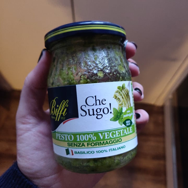 photo of Biffi Che Sugo! Pesto 100% Vegetale Senza Formaggio Jar shared by @nunziasarah on  01 Dec 2021 - review