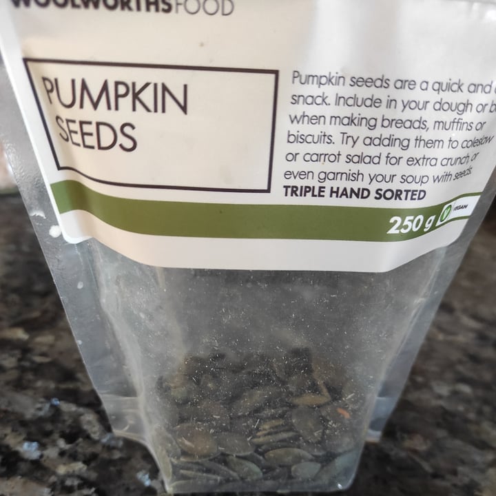 review photo of Woolworths Food Pumpkin seeds shared by @veganjumjum on 08 Jun 2021 - review