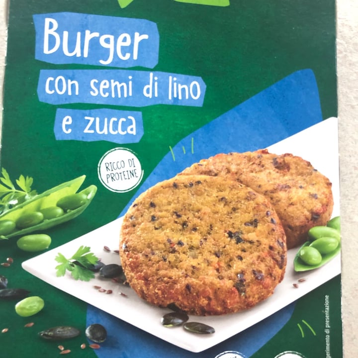 review photo of Vemondo Burger Con Semi Di Lino E Zucca shared by @silviacatveg on 21 Aug 2021 - review