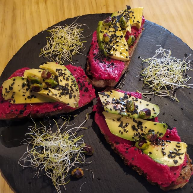 Photo of the dish “Tosta De Hummus”