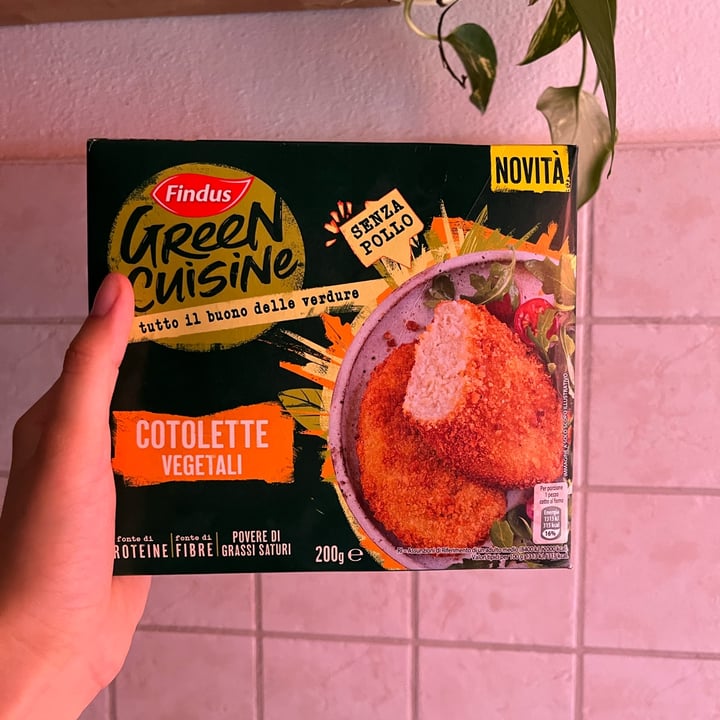 photo of Green Cuisine cotolette vegetali shared by @giuliettaveg on  03 Aug 2022 - review