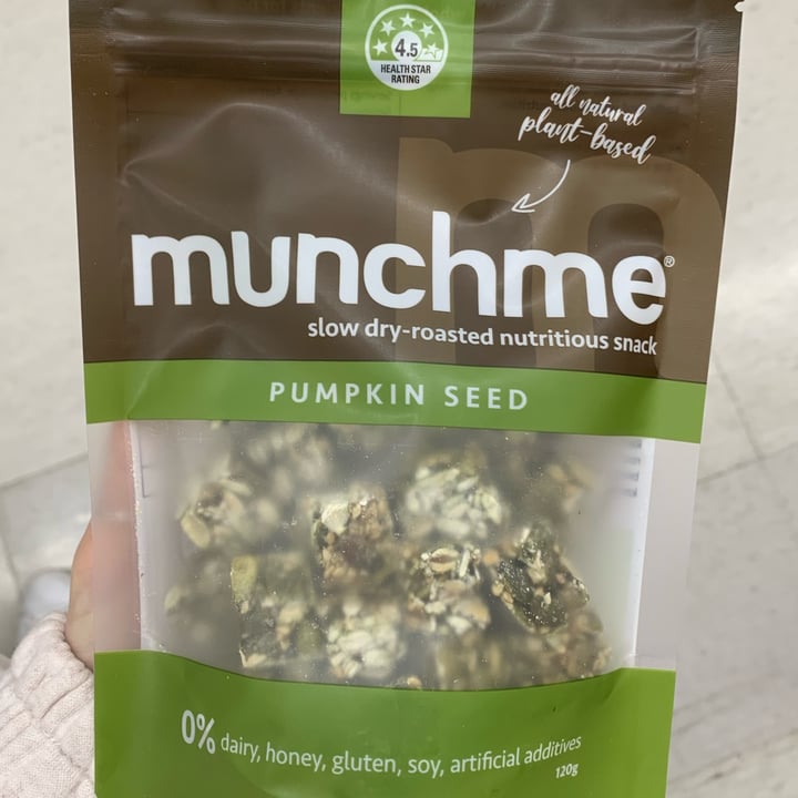 photo of Munchme Pumpkin seed snacks shared by @hani-frangipani on  19 Oct 2021 - review