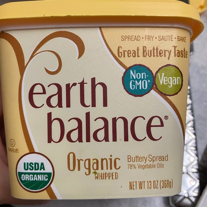 photo of Earth Balance Organic Whipped Buttery Spread shared by @veganfoodcrazy on  26 Sep 2020 - review