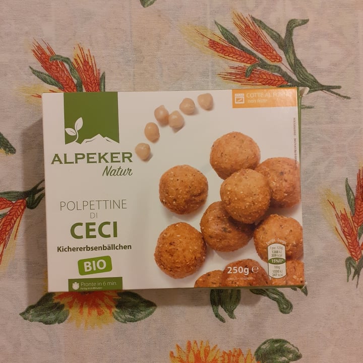 photo of Alpeker natur Polpette Di Ceci shared by @fra102030 on  13 Jan 2021 - review