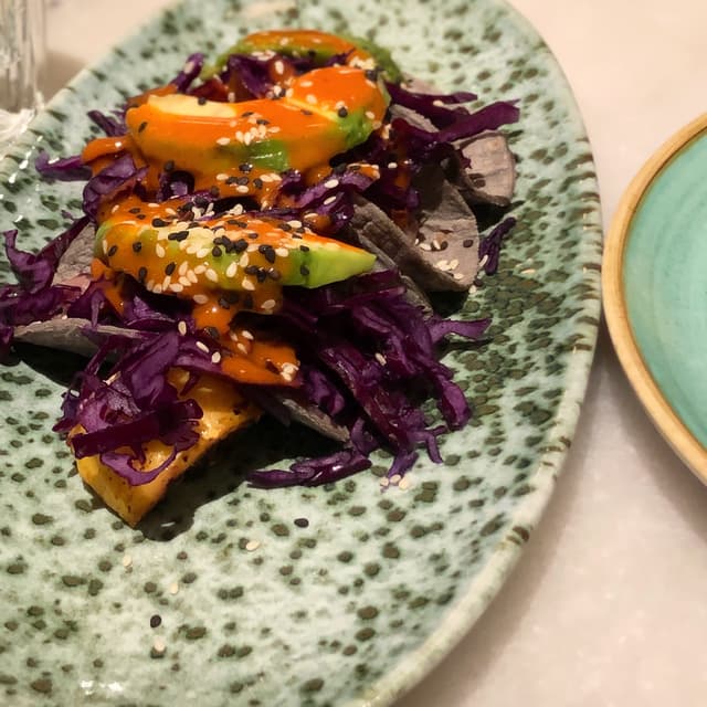 Photo of the dish “Frida taco (fagioli, avocado, cavolo & spicy mayo)”