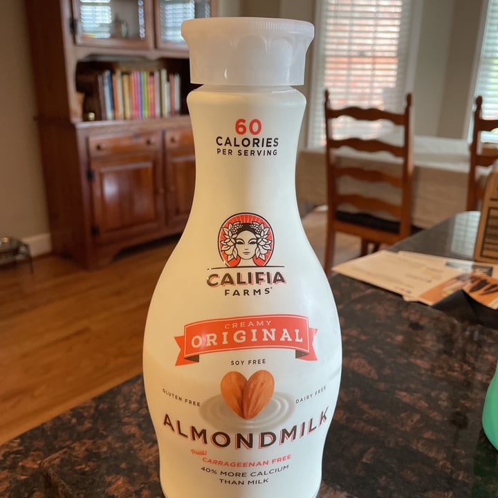 photo of Califia Farms Almond Milk Original Creamy shared by @knitter007 on  08 Jun 2021 - review