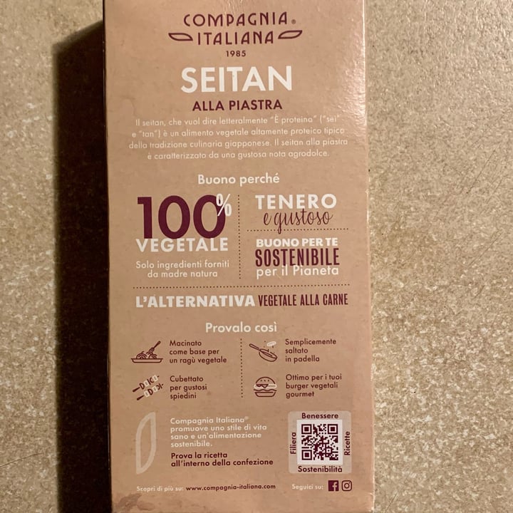 photo of Compagnia Italiana Seitan alla piastra con salsa teriyaki shared by @adele91m on  07 Nov 2021 - review