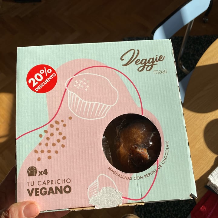 review photo of Veggie Maai Magdalenas con Pepitas de Chocolate shared by @sonirohmer on 27 Dec 2021 - review