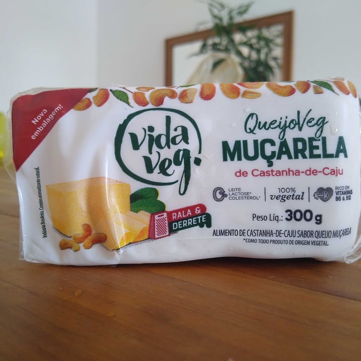 review photo of Vida Veg Queijo muçarela de castanha de caju shared by @rafa0 on 29 Jan 2022 - review