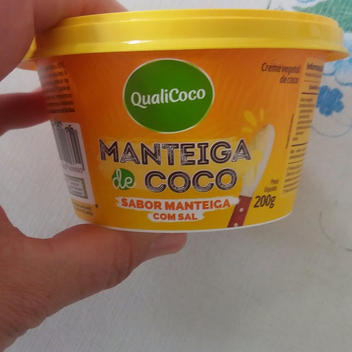 photo of Qualicoco Manteiga de coco com sal shared by @mariacarneiro on  25 Sep 2022 - review