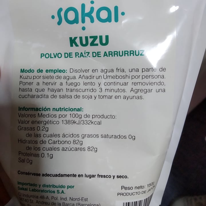 photo of Sakai Kuzu shared by @blogmundovegano on  20 Apr 2022 - review