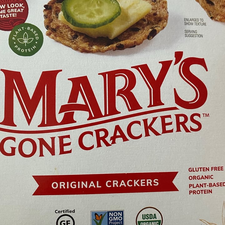 photo of Mary's Gone Crackers Original Crackers shared by @birb on  08 Jan 2021 - review