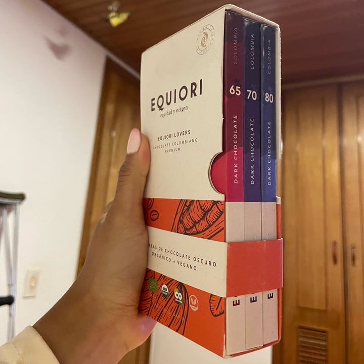 review photo of Equiori Barra De Chocolate Al 80% shared by @danielapinzon09 on 21 Feb 2022 - review
