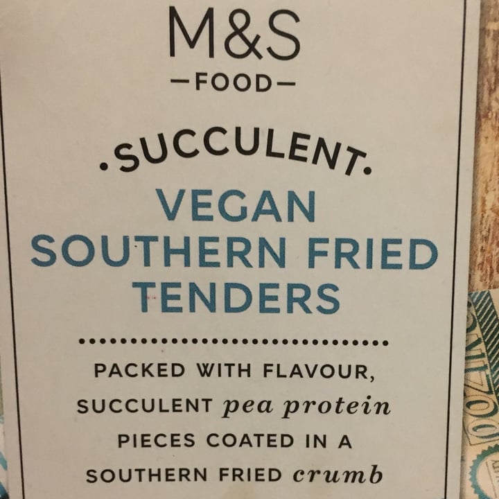 photo of Plant Kitchen (M&S) No Chicken Southern Fried Tenders shared by @saera on  25 Nov 2022 - review