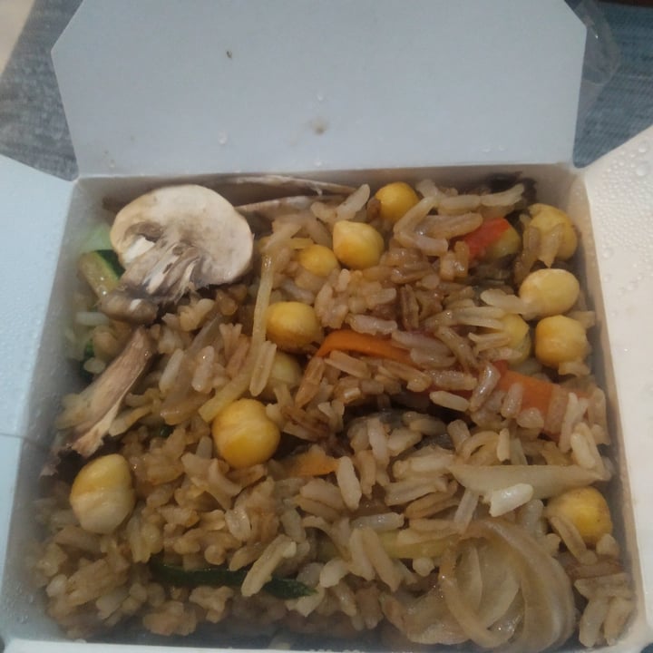 photo of Vegan Le Digo (Delivery only) Arroz Al Wok shared by @rafecomo on  11 Apr 2021 - review