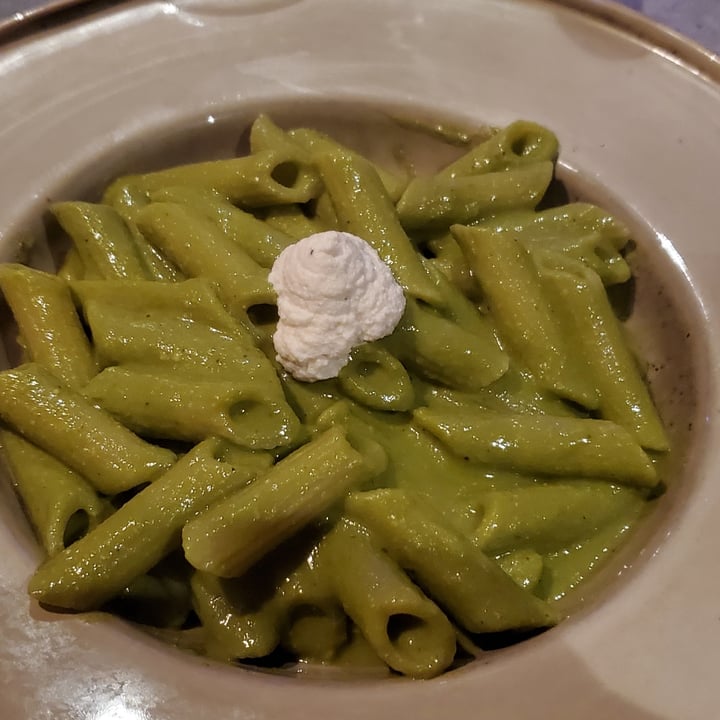 photo of Bootleg Italian Pesto pasta with ricotta shared by @naturesfood on  27 May 2022 - review