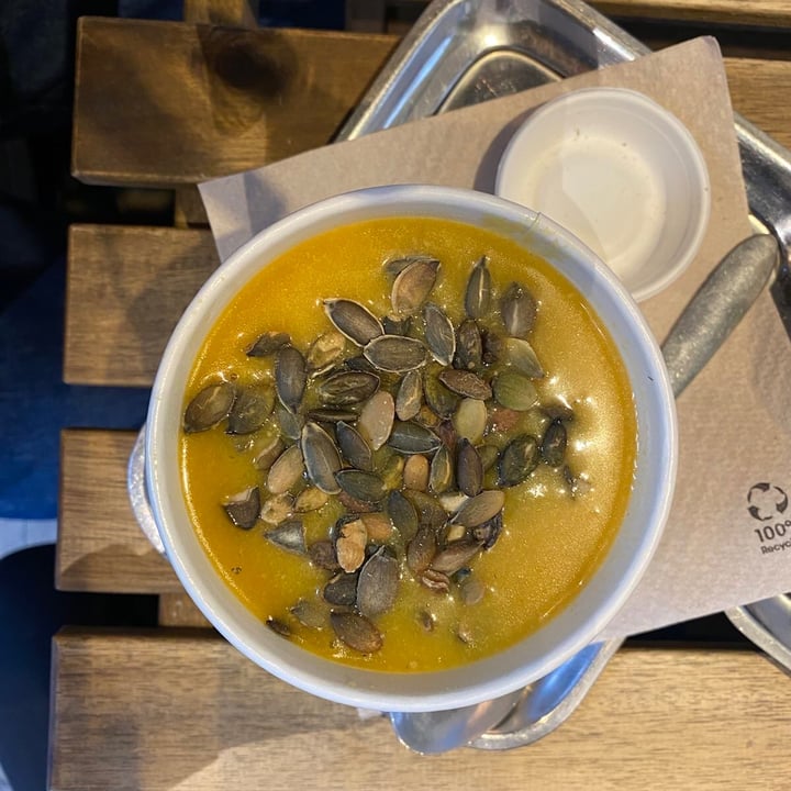 review photo of De Soepbar Pumpkin Sweet Potato Soup shared by @mapinknu88 on 15 Apr 2022 - review
