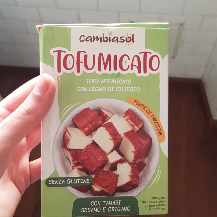 review photo of Cambiasol Tofu affumicato shared by @sabrinarr on 08 May 2022 - review