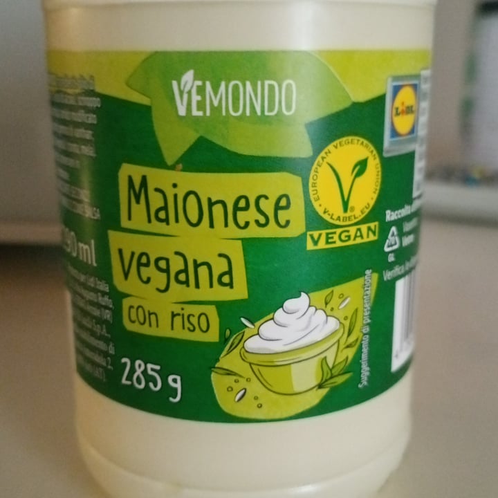 photo of Vemondo Maionese vegana con riso shared by @bea98 on  14 Apr 2022 - review