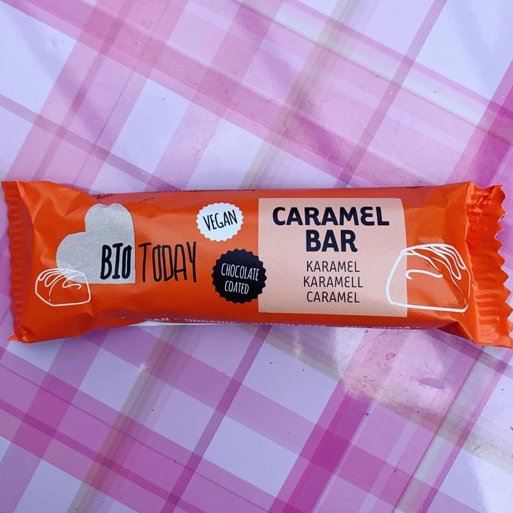 photo of Bio Today Caramel Bar shared by @slovenianveganfinds on  14 Oct 2021 - review