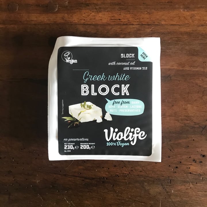 review photo of Violife Greek White (Block/Panetto) shared by @tg83 on 13 Apr 2020 - review