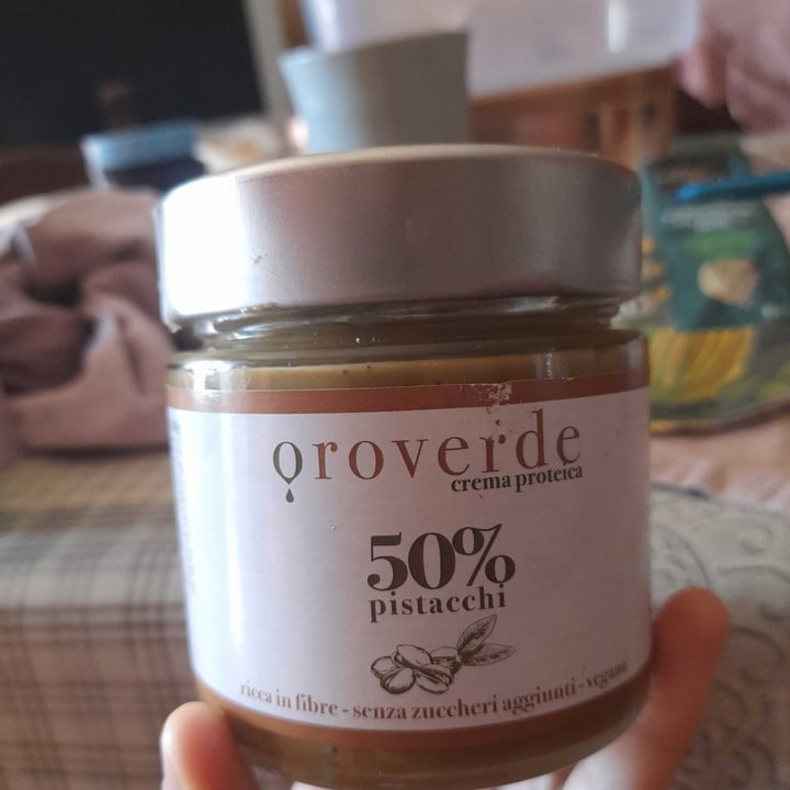 photo of OroVerde Crema Proteica Al Pistacchio shared by @aleds98 on  08 Jun 2022 - review