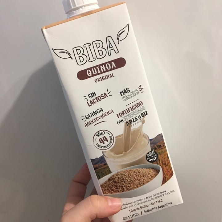 photo of Biba Leche de quinoa shared by @marumarchetti on  23 Aug 2021 - review