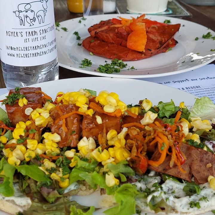 review photo of Asher's Corner Cafe @ Ashers Farm Sanctuary The Mediterranean shared by @shyvw on 04 May 2022 - review