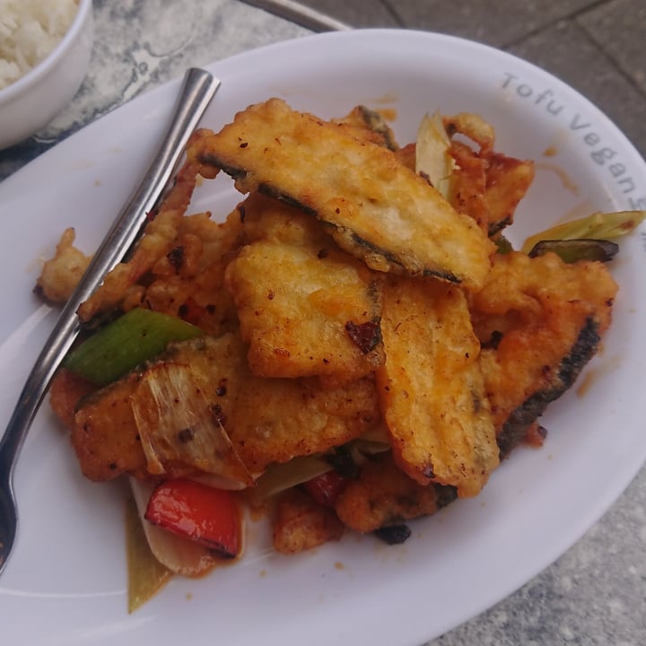 photo of Tofu Vegan Twice-cooked 'fish' shared by @sunmoony on  12 Sep 2021 - review