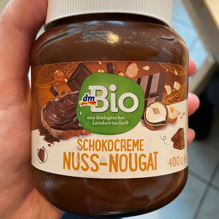 review photo of dmBio Schoko Creme Nuss-Nougut shared by @cathyvanorten on 26 May 2021 - review