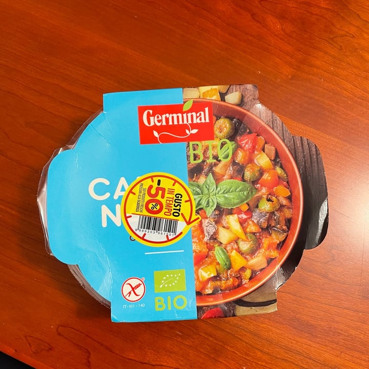 photo of Germinal Bio Caponata Con Olive shared by @martagnata on  02 Jan 2022 - review