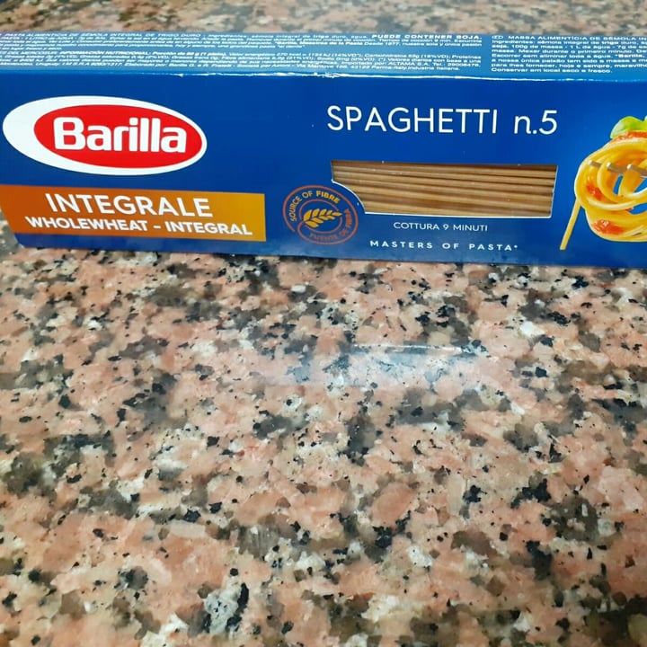 review photo of Barilla Espaguetis integrales shared by @amancio on 21 Oct 2021 - review