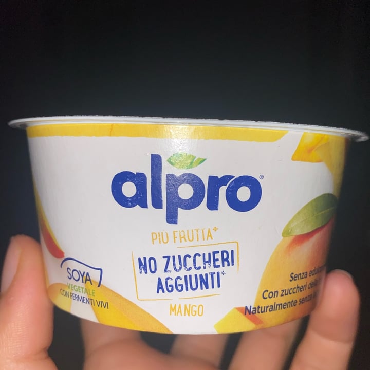 photo of Alpro Mango Yogurt (No Added Sugars) shared by @amandabor00 on  23 Jun 2022 - review