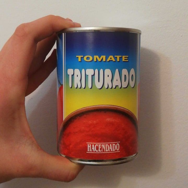 photo of Hacendado Tomate triturado shared by @marinallabres on  23 Apr 2022 - review