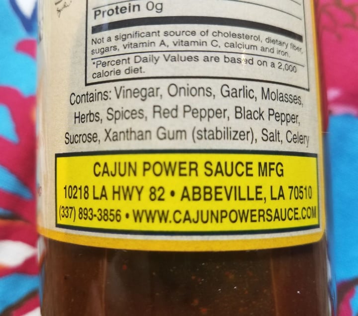 photo of Cajun Power Worcestershire Sauce shared by @southernplanteaters on  30 Jan 2020 - review