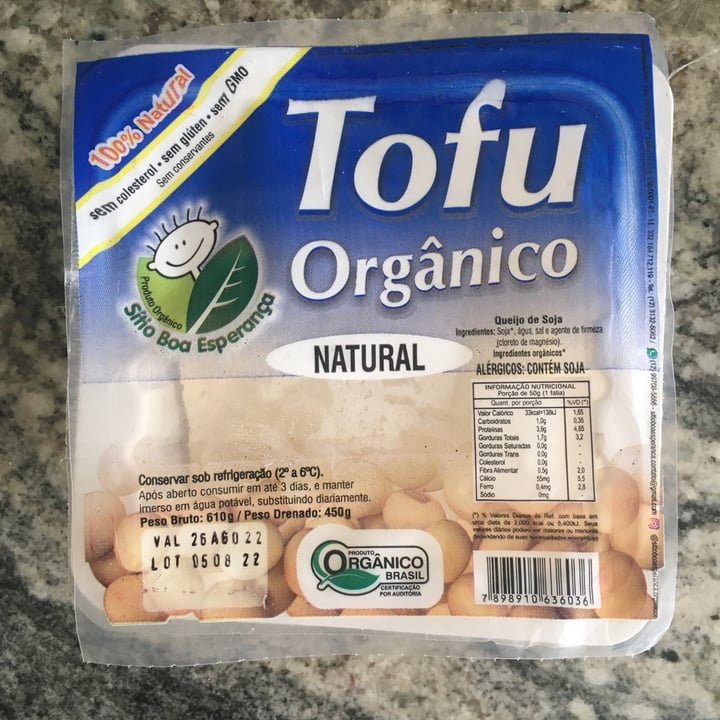 photo of Sitio boa esperança Tofu Orgânico shared by @vimauro on  16 Aug 2022 - review