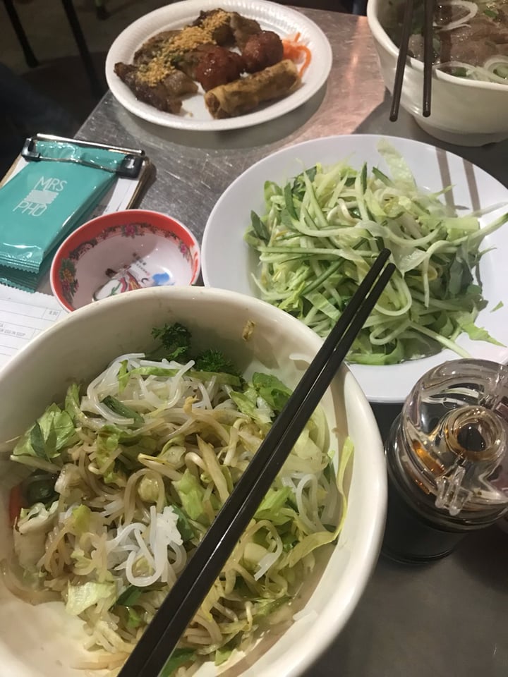 review photo of Mrs Pho Special Order Dry Pho shared by @natabat on 22 Mar 2019 - review