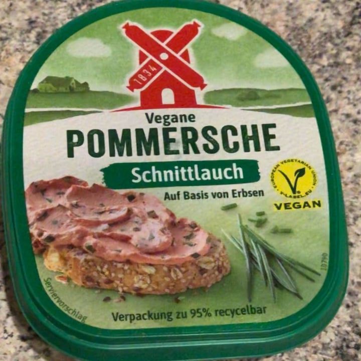 photo of Rügenwalder Mühle Vegane Pommersche Schnittlauch shared by @shuggerlee on  09 Aug 2022 - review