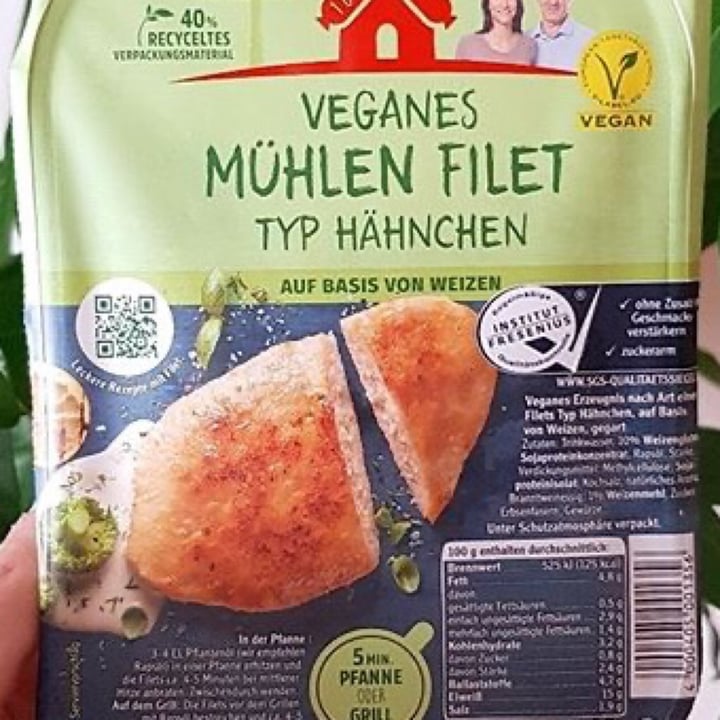 review photo of Rügenwalder Mühle Veganes Mühlenfilet Typ Hähnchen shared by @ruediger on 25 May 2020 - review