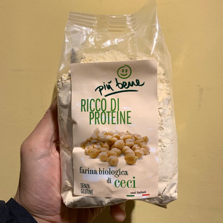 review photo of Piú bene Farina di ceci bio shared by @aprilbagaglio on 30 Sep 2022 - review