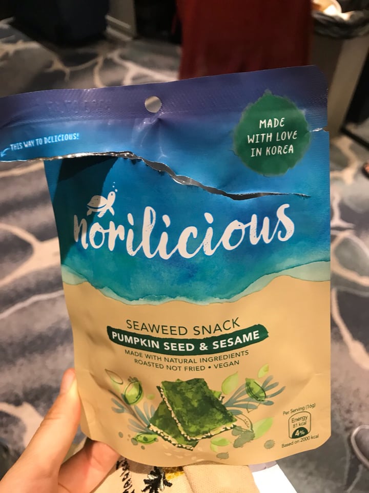 photo of Norilicious Pumpkin Seed & Sesame shared by @opheeeliaaa on  29 Sep 2019 - review